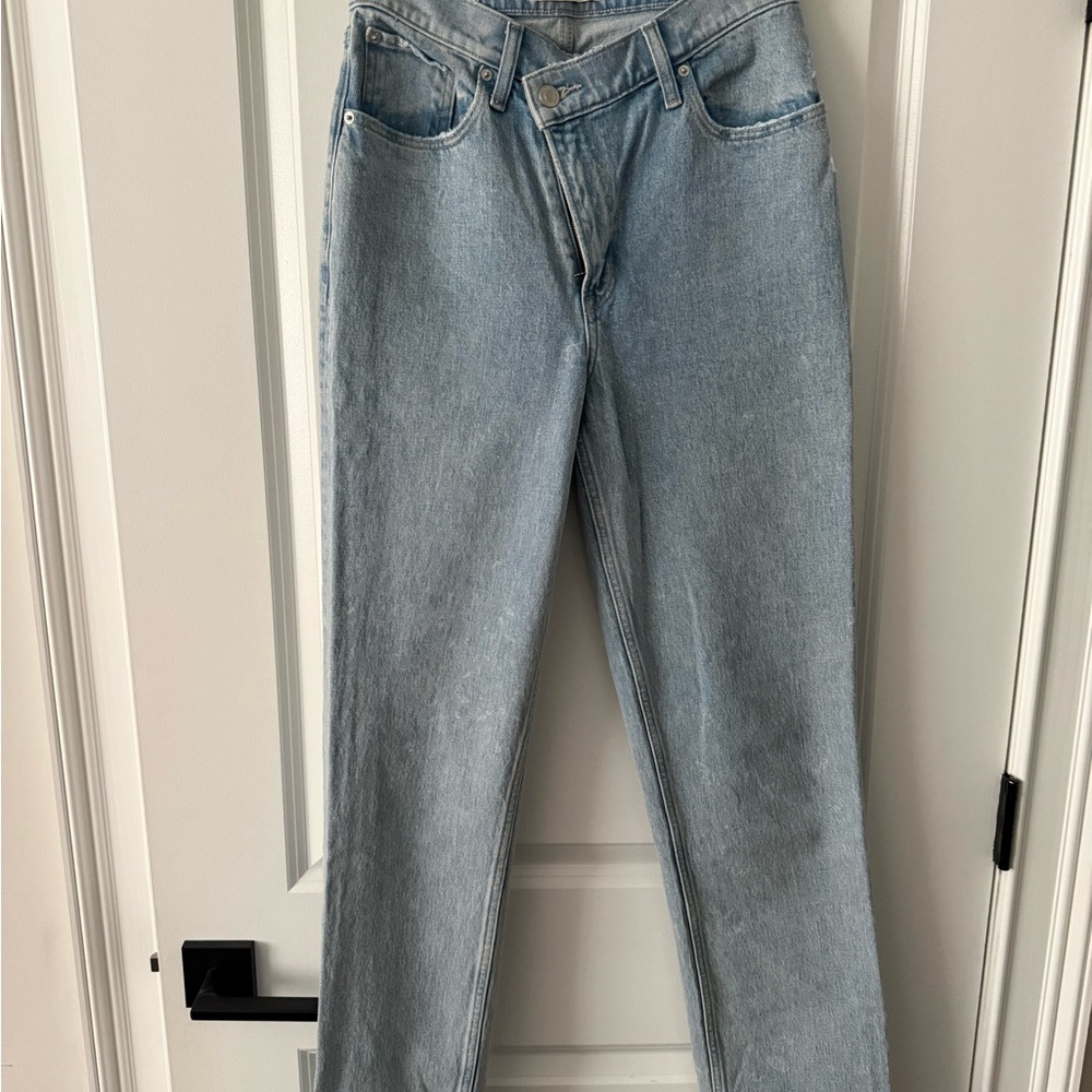 Abercrombie & Fitch Light Blue Straight Leg Jeans